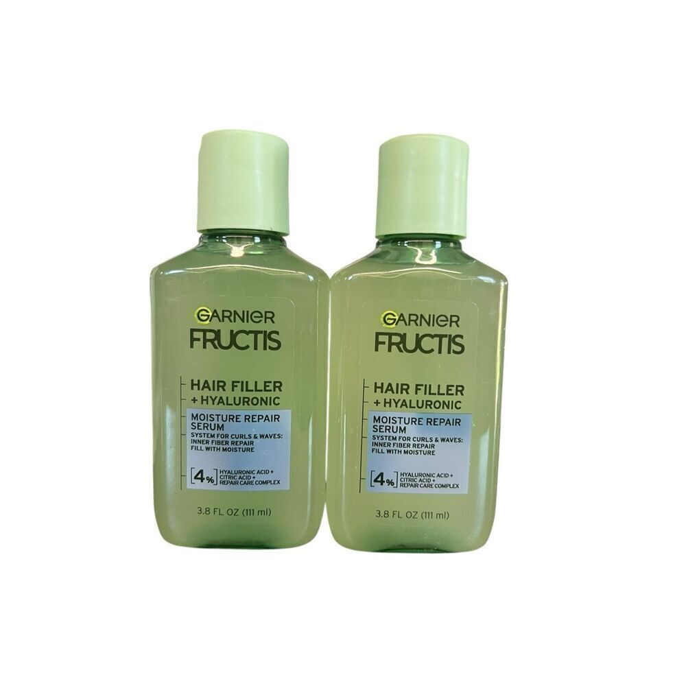 2 Garnier Fructis Hair Filler Color Repair Serum Treatment Ceramide 3.8oz 4%